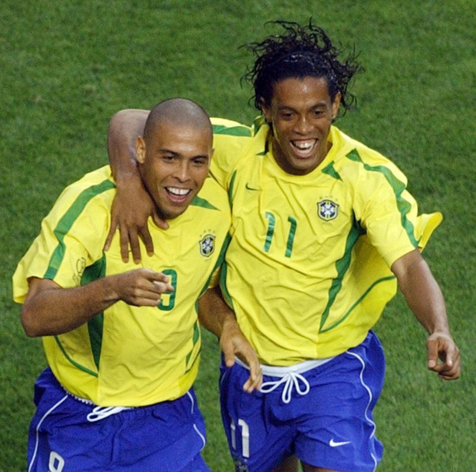 Ronaldo and Ronaldinho used to be inspirations for many footy stars of today