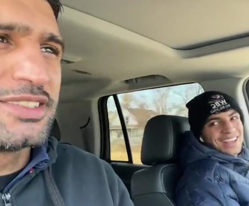 Boxer Amir Khan is being investigated by police for live-streaming while driving his luxury motor