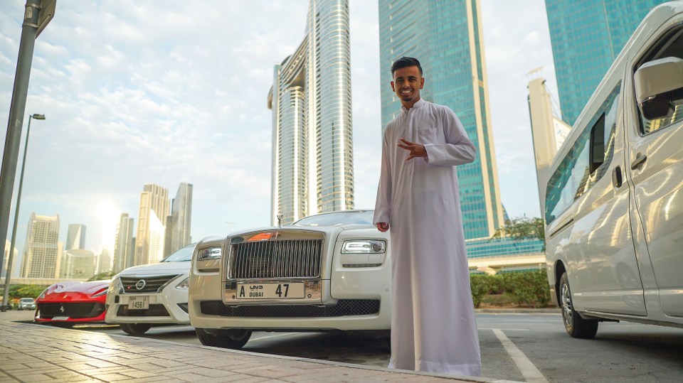 Moneykicks is the richest teen in Dubai and loves wrapping luxury cars in designer labels