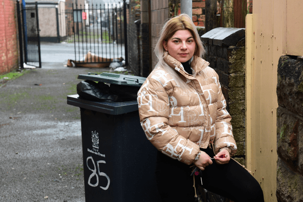 Single mum Chloe Rhodes was fined £400 for fly-tipping