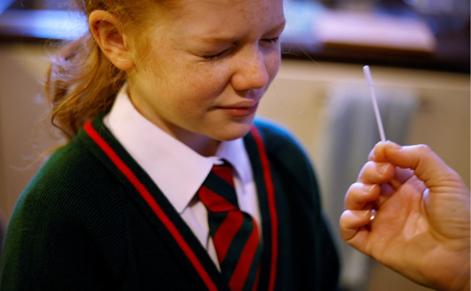 Children have returned to school today amid rising covid cases