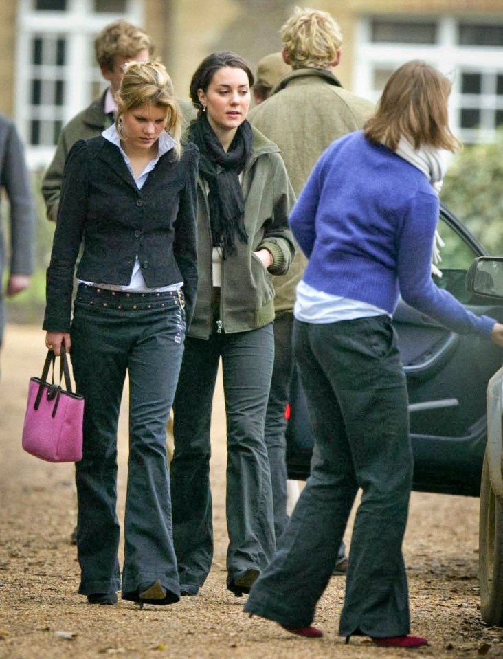 Kate the student is pictured in a snap taken by Arthur Edwards in 2005