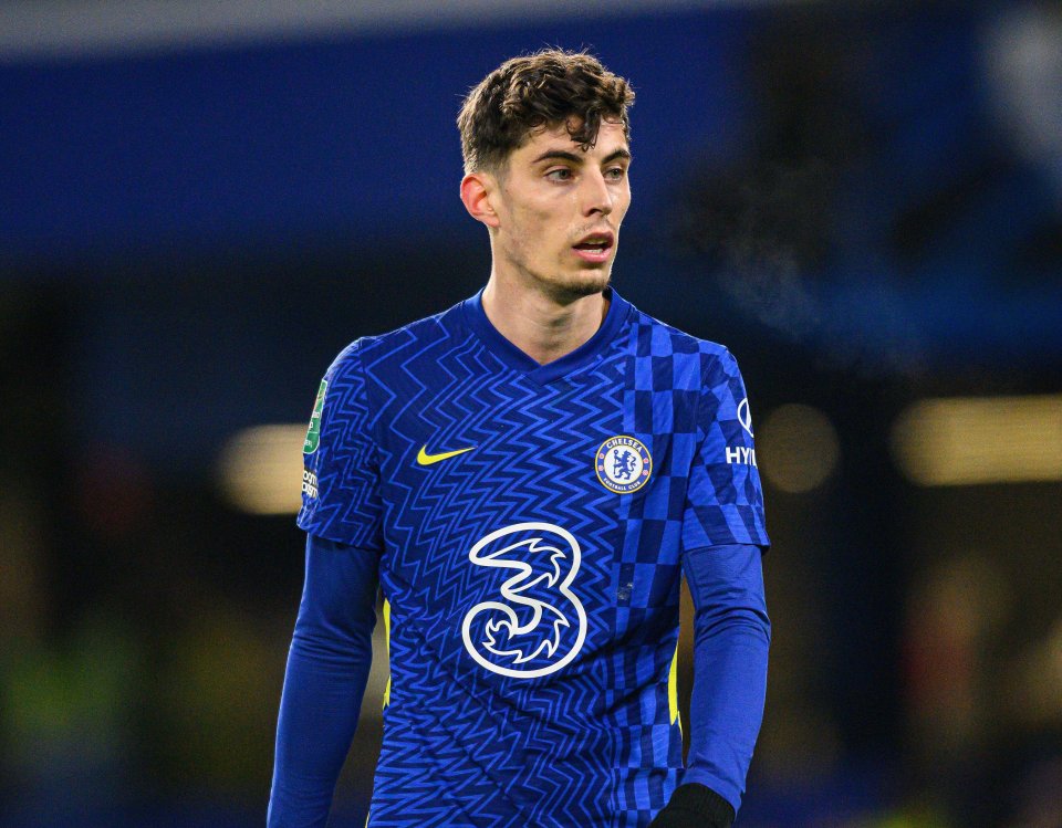 Kai Havertz could take Lukaku's place for the game against Tottenham