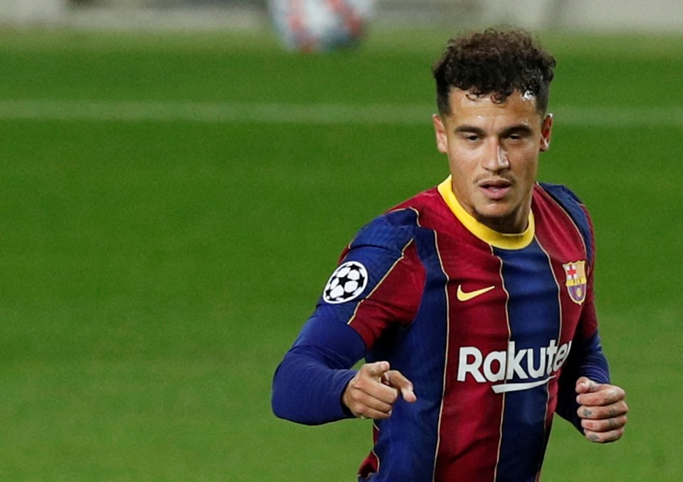 Barcelona made a loss of £125m as they sold Philippe Coutinho to Aston Villa