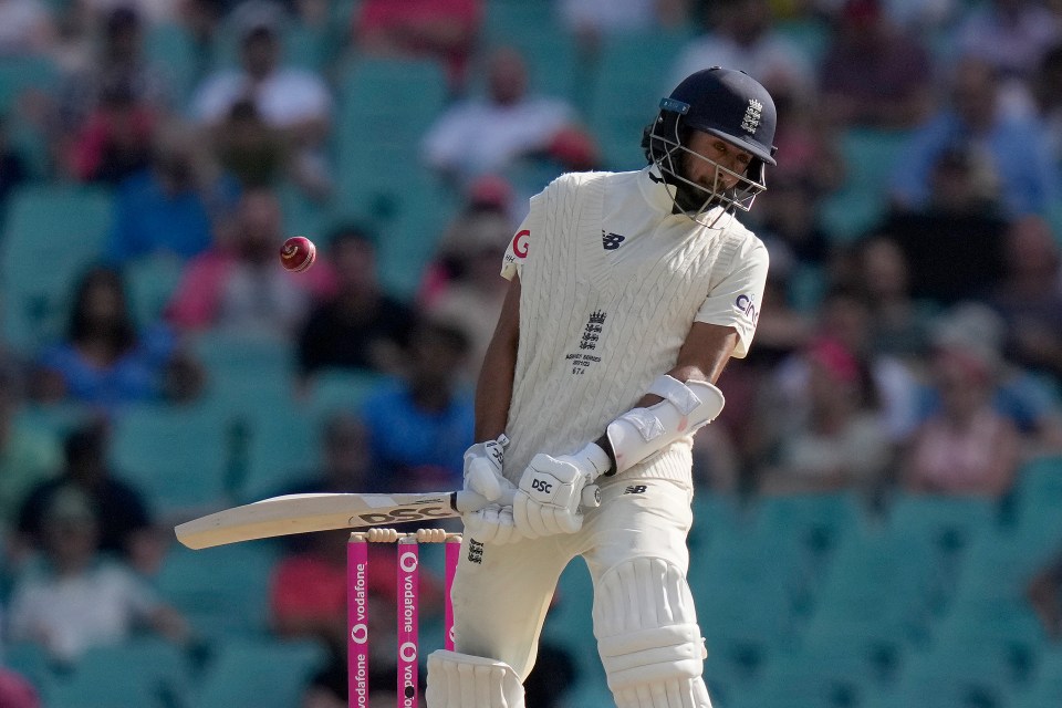 Haseeb Hameed and him batted after a declaration by Australia set England an impossible target