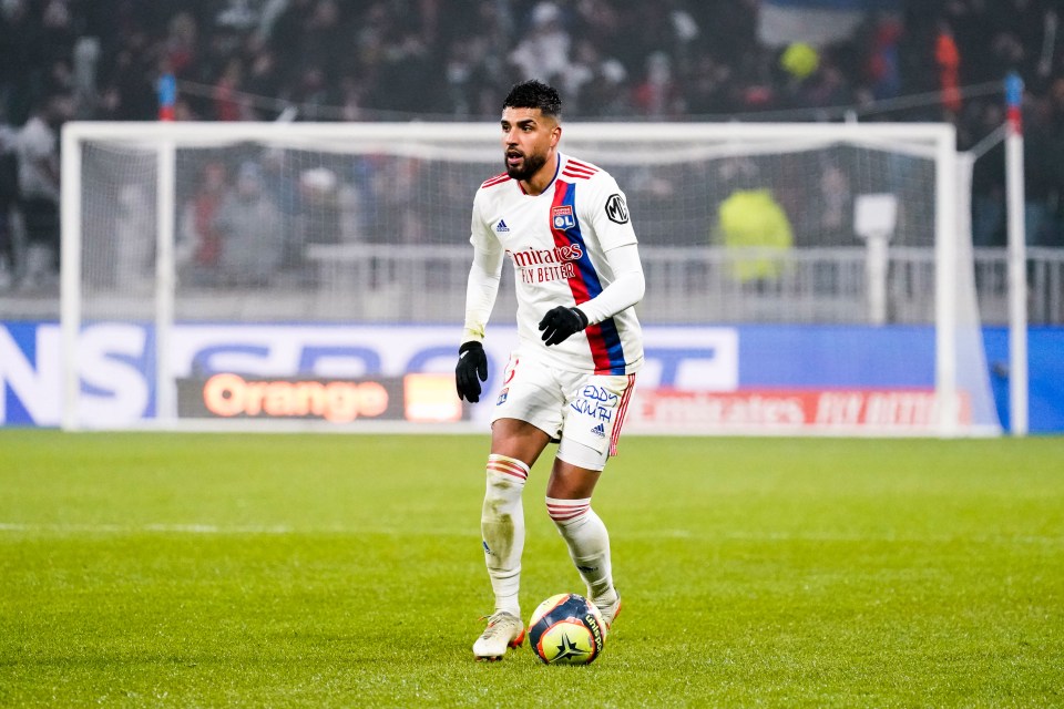 The defender is currently on a season-long loan at French club Lyon