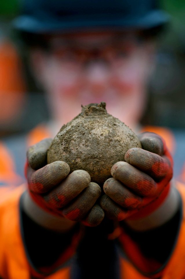 Over the past twelve months a team of around 80 archaeologists have been excavating the  Iron Age village which developed into a wealthy Roman trading town