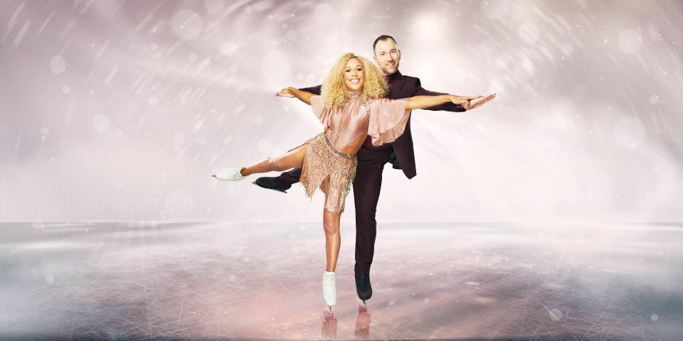 Rita Hebden and Lukasz Rozycki Dancing on Ice 2022