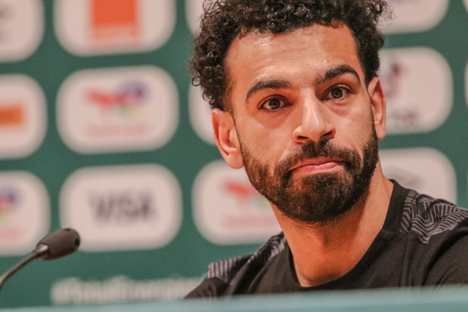 Mohamed Salah is hoping to win his first AFCON trophy with Egypy