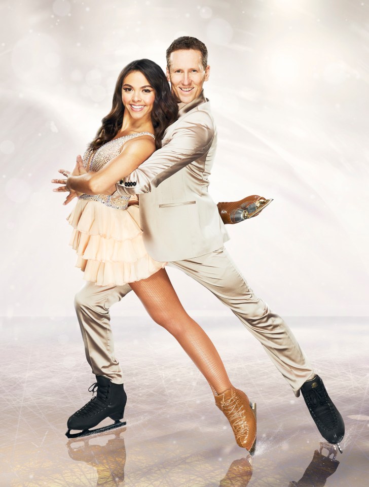 Brendan Cole and Vanessa Bauer Dancing on Ice 2022