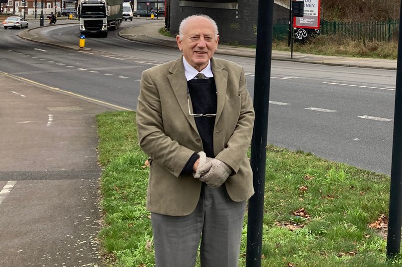 Grandad Geoffrey Ben-Nathan accidentally drove into the 'smallest bus lane in London'