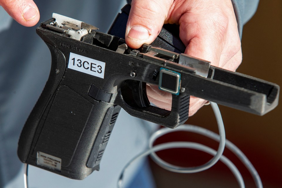 Smart guns only fire when the identified owner pulls the trigger