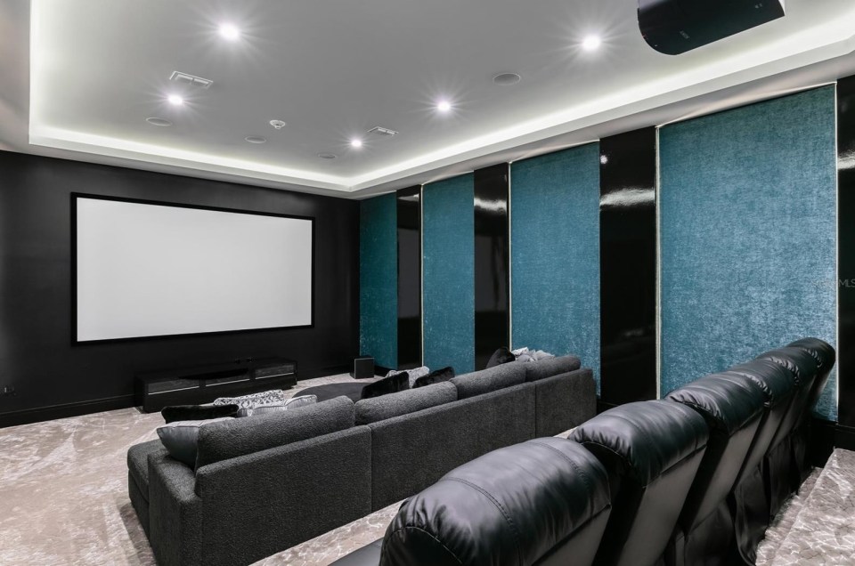 Watch films in the home cinema