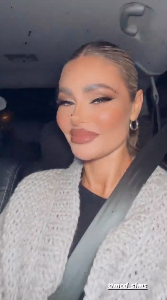 Chloe Sims shared a candid video of herself with her daughter Maddie in the car