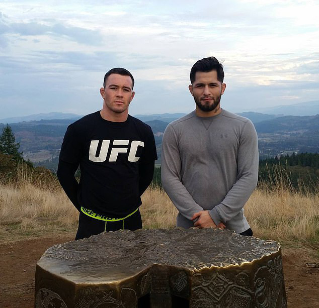 Covington and Masvidal used to live with one another and best friends