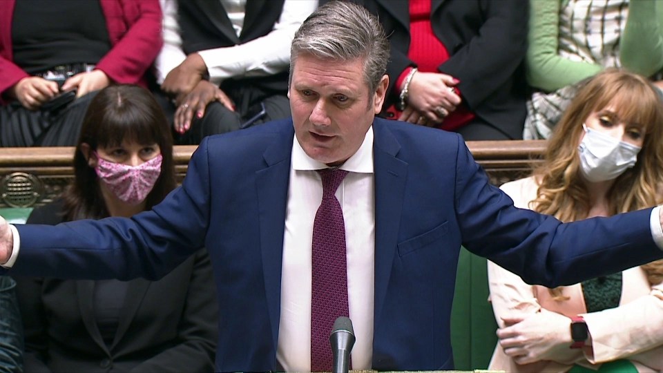 Sir Keir Starmer called on Boris Johnson to resign