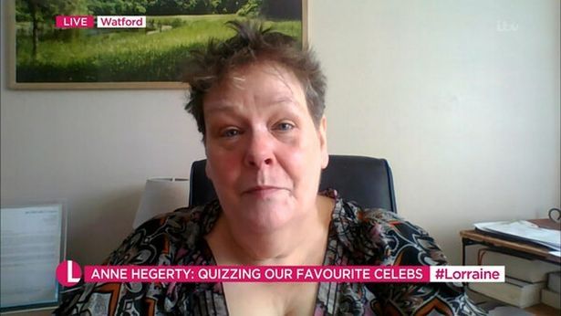 Anne Hegerty lives just north of London in Watford