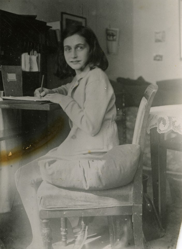 Anne Frank gained fame posthumously with the 1947 publication of The Diary of a Young Girl, in which she documented her life in hiding from 1942 to 1944