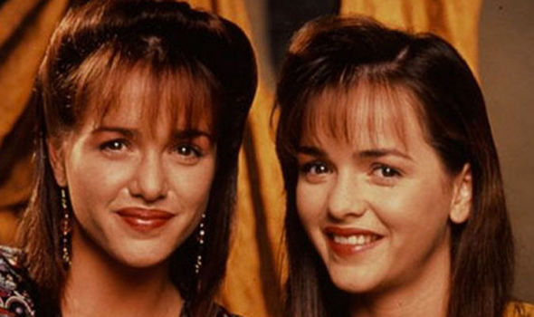 The twins starred in Neighbours back in the 1990s