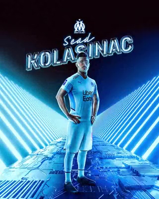 Marseille have signed Sead Kolasinac on a free transfer following his Arsenal release