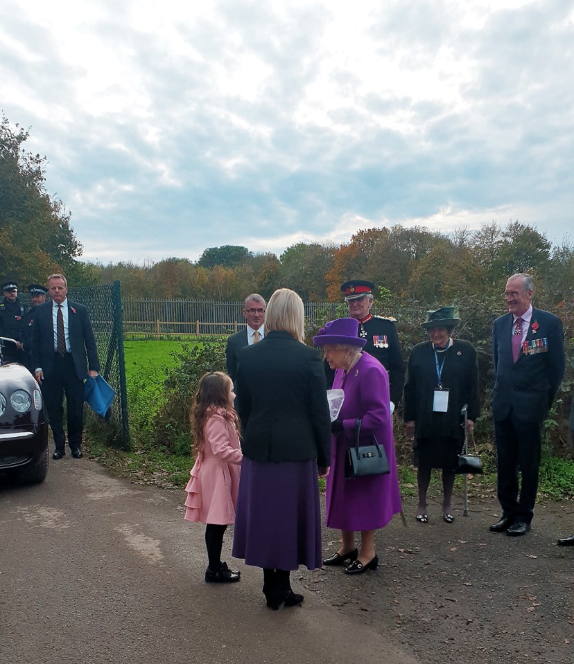 Libby Miller was only six when she won The chance to meet the Queen