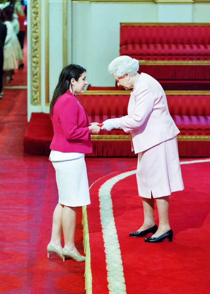 Melissa Kargiannakis received a Queen’s Young Leaders Award in 2015 for her work mentoring schoolchildren