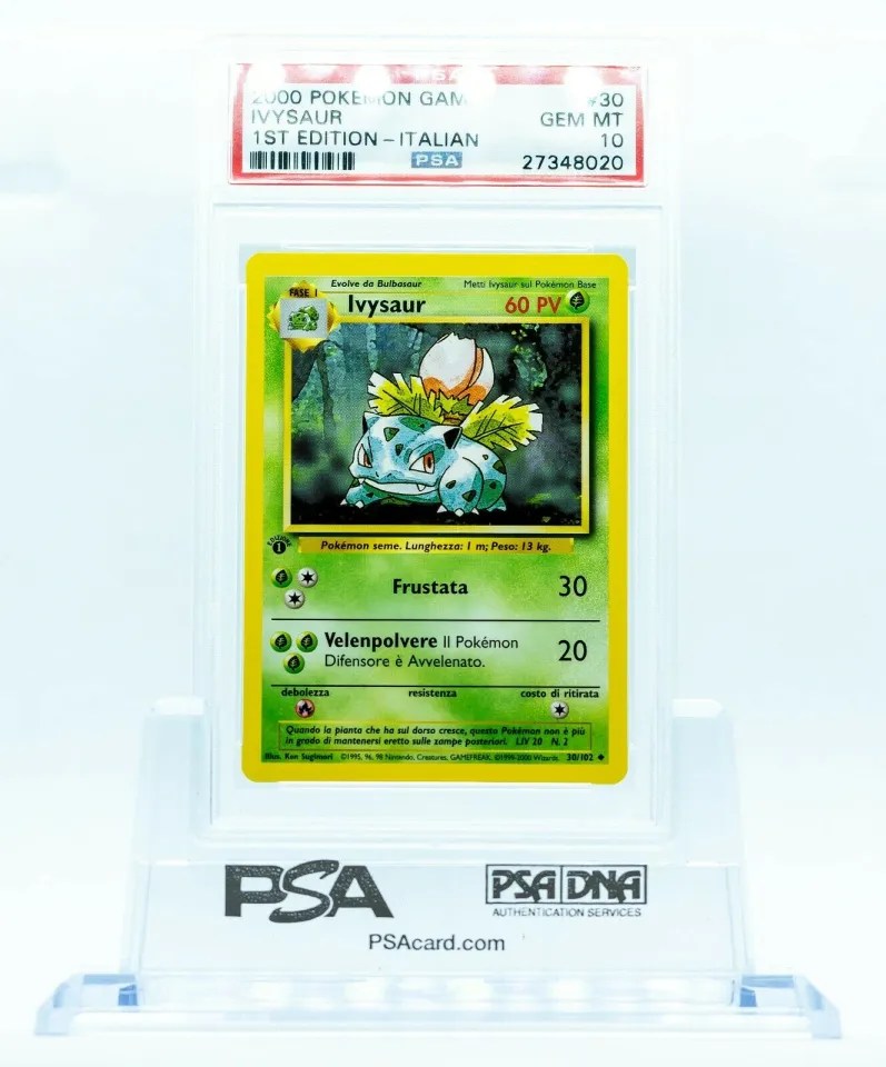 An Italian version of the popular Ivysaur card