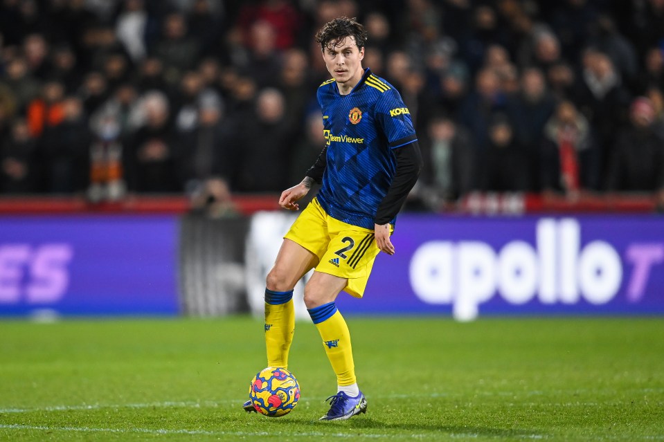 Victor Lindelof was playing against Brentford when his family home was raided on Wednesday night