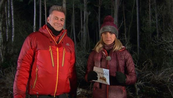 Chris Packham and Michaela Strachan kicked off last night's episode of Winterwatch with some potentially devastating news