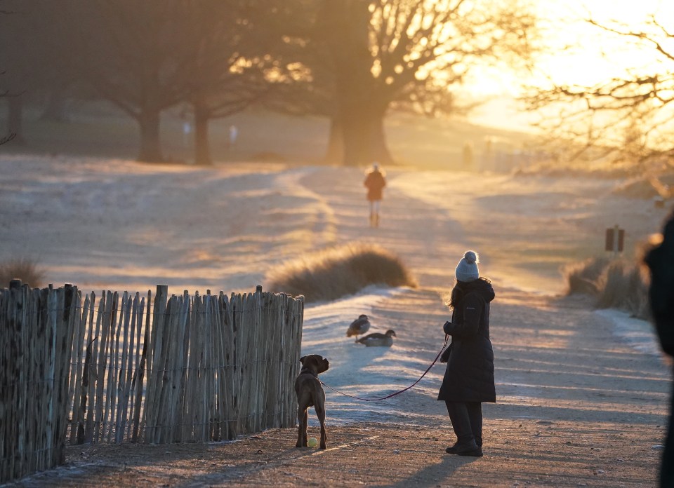 Brits were left shivering as temperatures plummeted to -6C in Wales this weekend