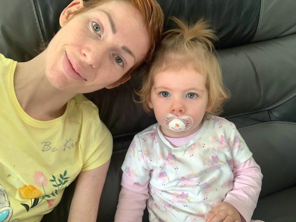 Estelle Wignall is fighting to reach the second birthday of her daughter, Brooke, 17 months