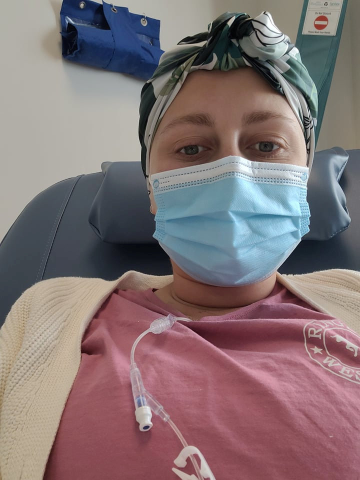 Hannah is having chemotherapy