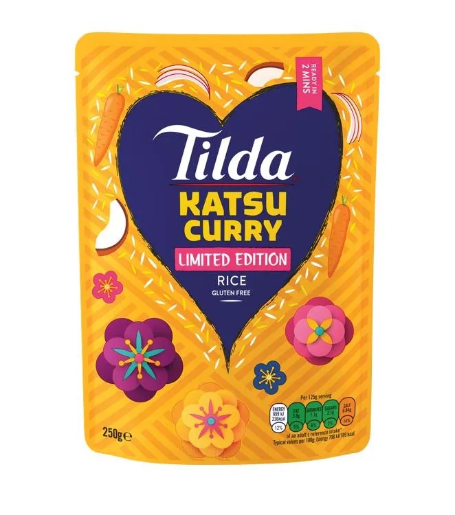 Tilda Katsu Curry Rice is £1 at Waitrose