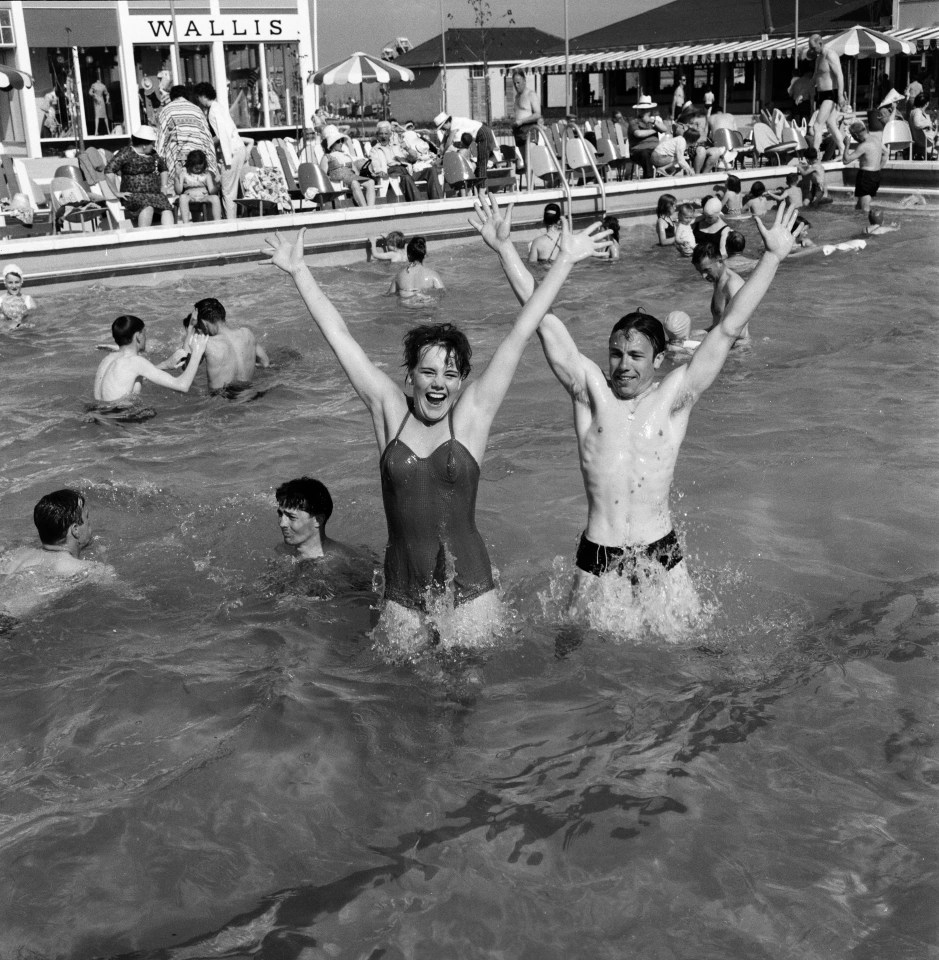 Guests enjoyed the resort's new swimming pools