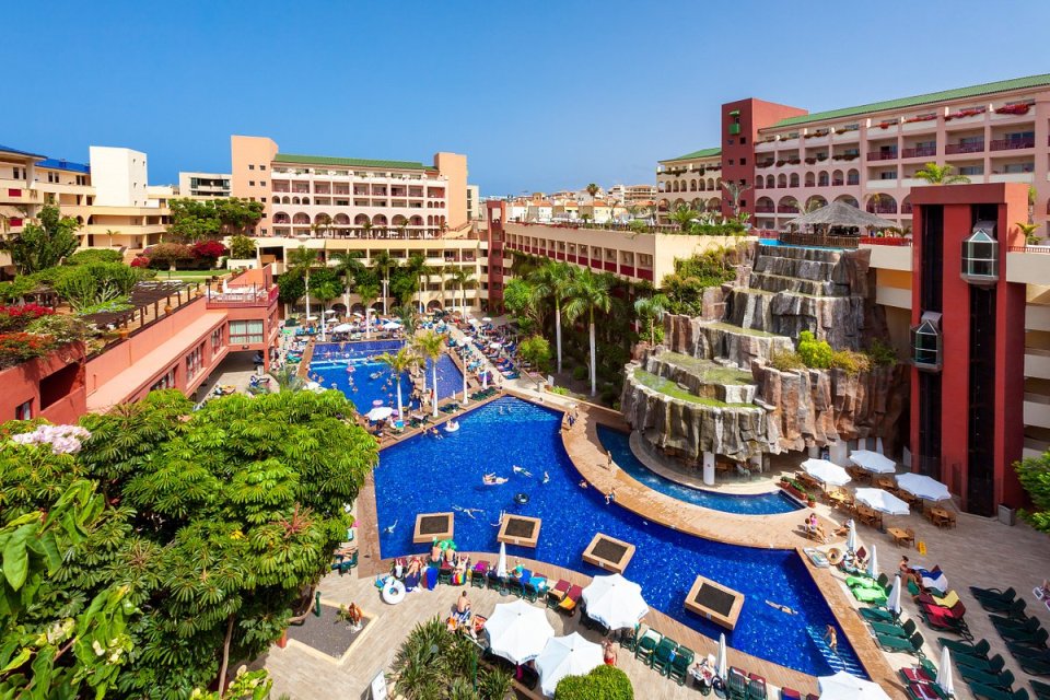 The Jacaranda Hotel in Tenerife offers  7 night in May on a half-board basis from £559pp