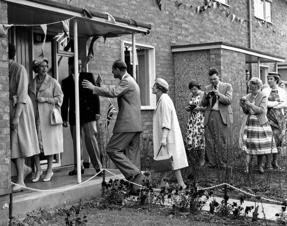 Lucy and Billy Llewellyn named their three-bed council house 'RoyVista' – short for Royal Visitor – so they would never forget the day the Queen and Prince Philip came to tea