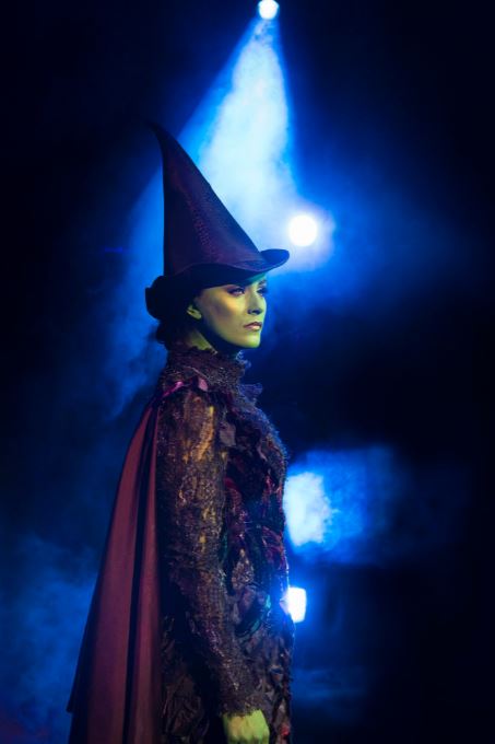 She previously played Elphaba Thropp in Wicked's West End production