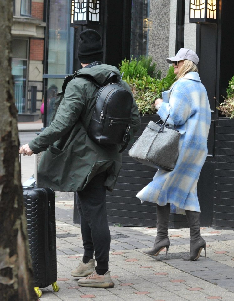 The pair were later seen leaving a hotel in Leeds together