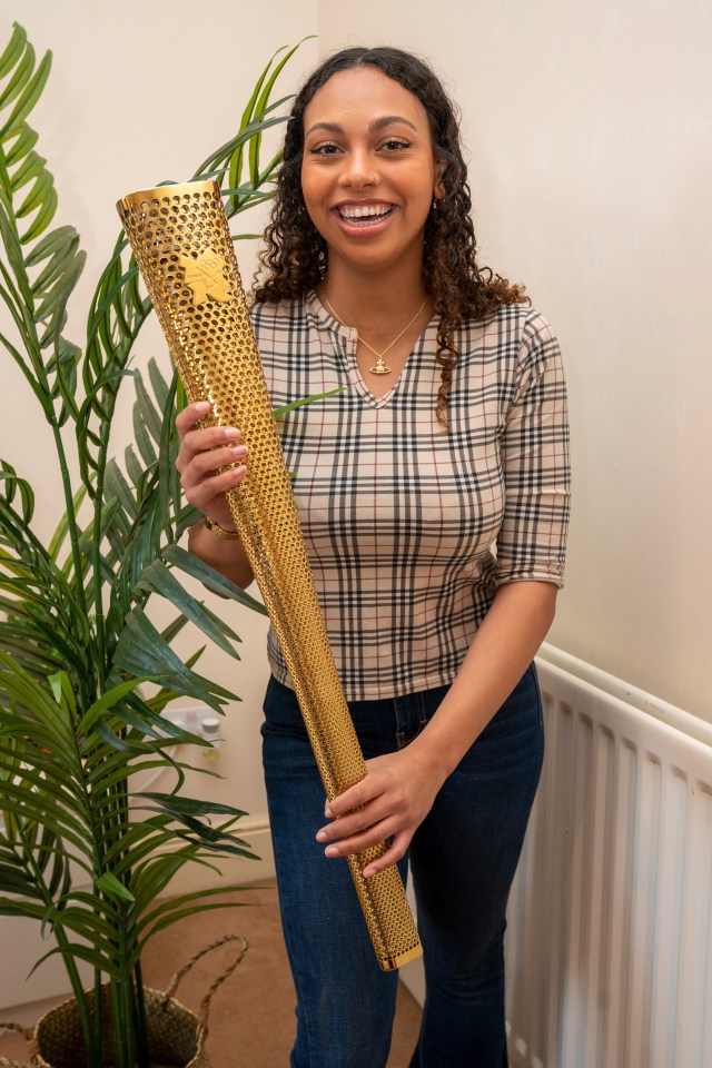 Isabel Jackson was 12 and chosen as one of just a dozen of the 8,000 London 2012 Olympic torch-bearers to meet the Queen shortly before the Games started