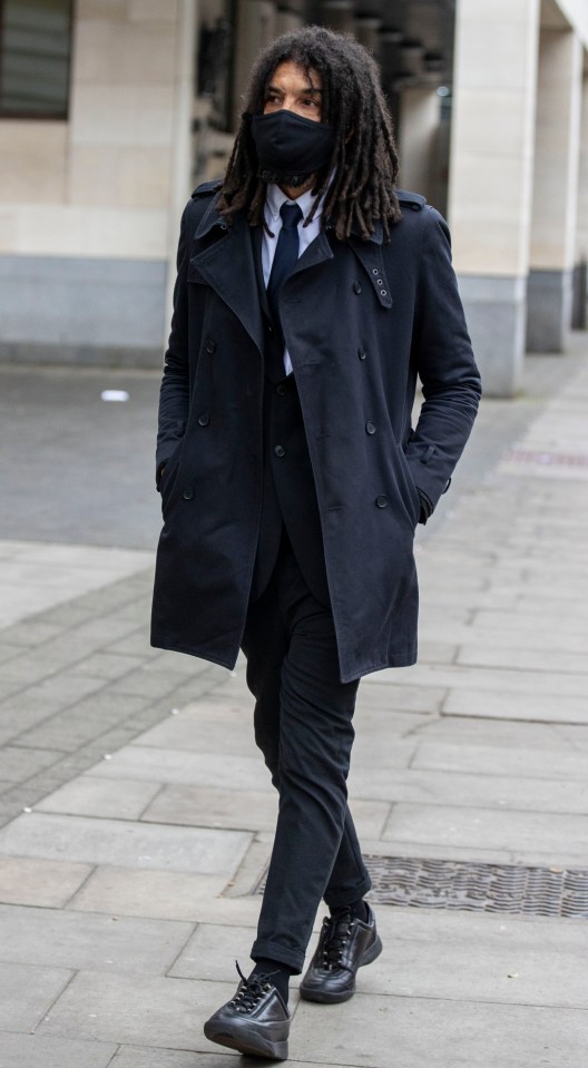 Armstrong leaving Westminster Magistrates court in London