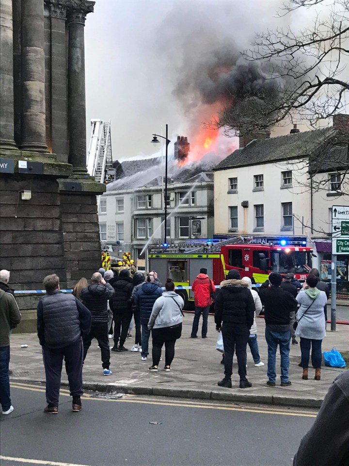 The Leopard pub burned to the ground last weekend