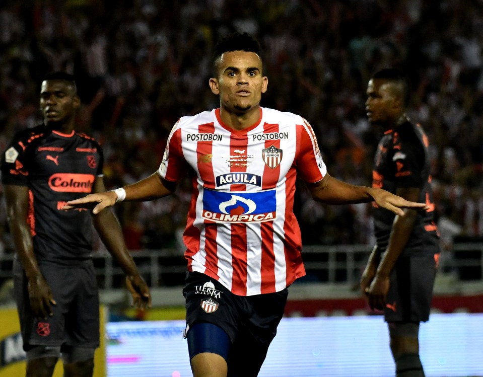 After starring at a competition for indigenous people at 17, Diaz was signed by Atletico Junior