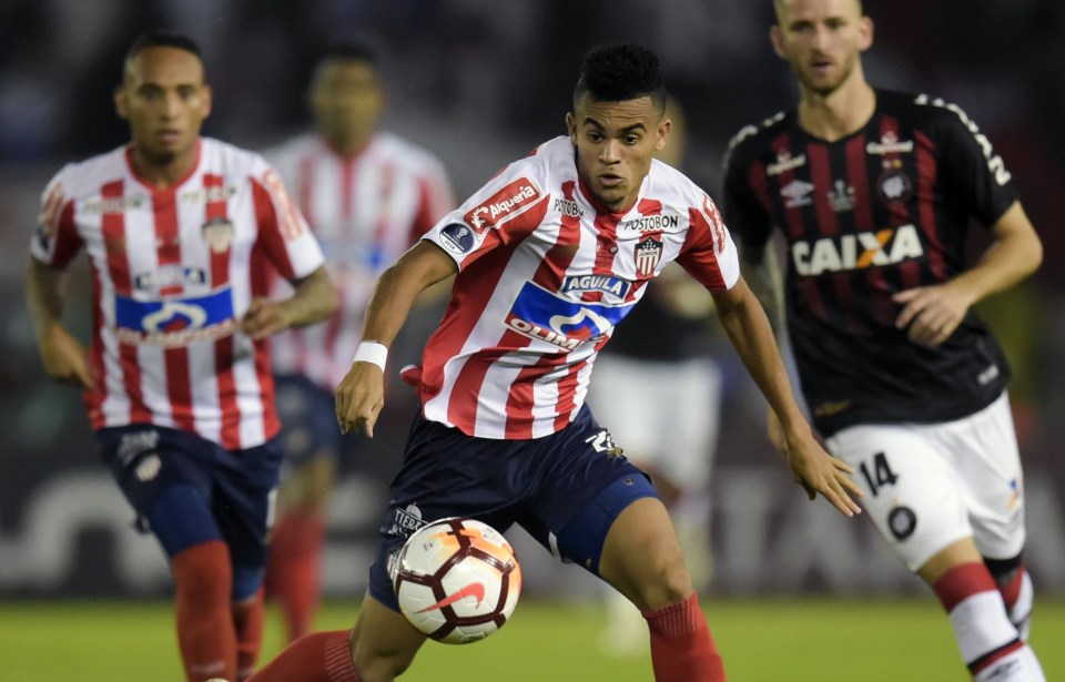 Diaz quickly outgrew Atletico Junior and was coveted by European clubs