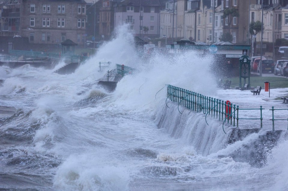 Gusts of wind up to 80mph are affecting some parts of the UK this weekend