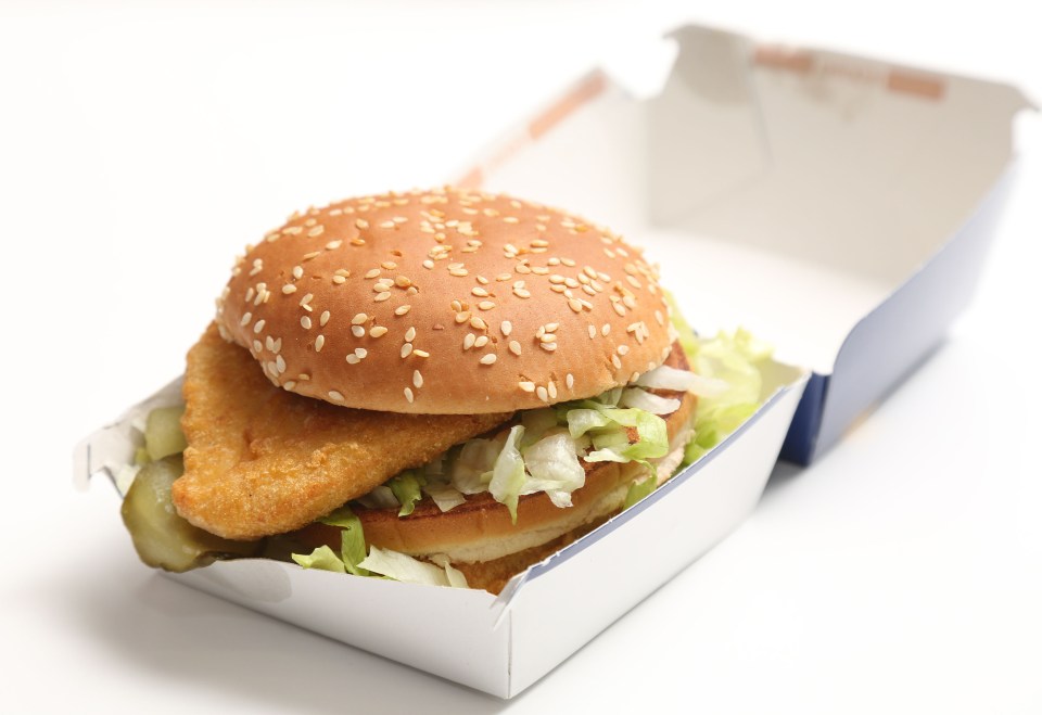 McDonald's has swapped out the beef patties for two chicken filliets