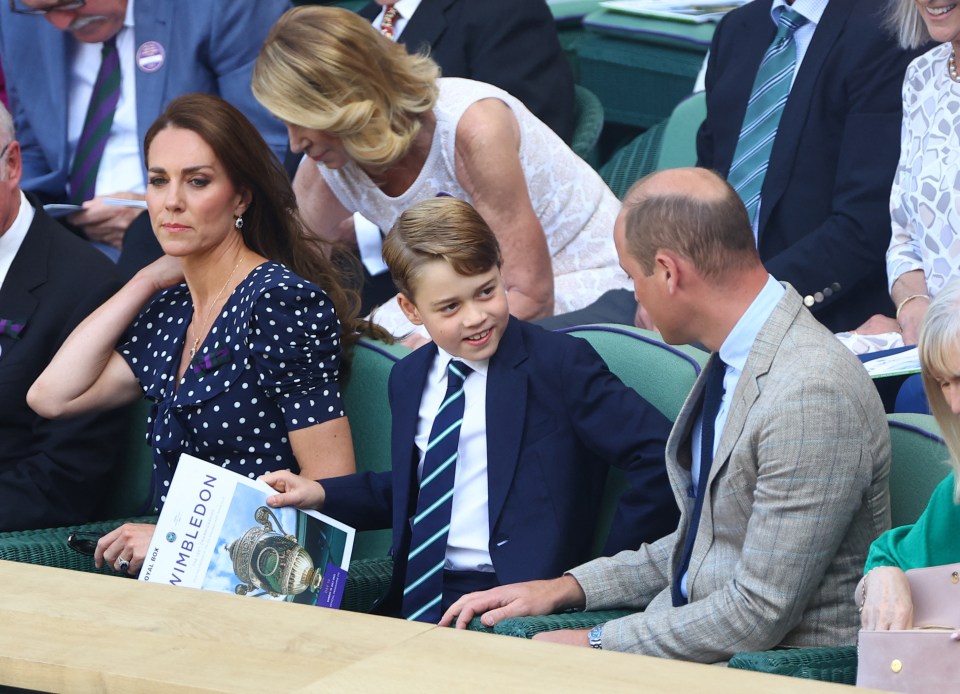 When he's 'on duty', Kate reportedly wants George to look smart and play the royal role