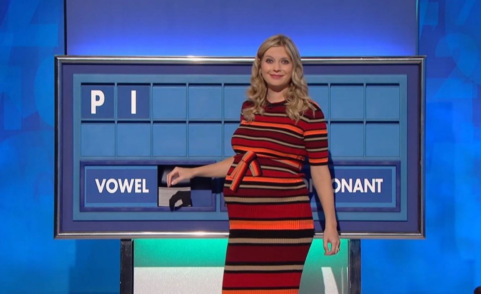 The comedian claimed the beloved Countdown star was blagging some of her maths equations