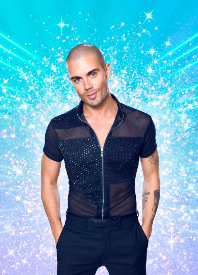 Max says Strictly has helped him with his mental health