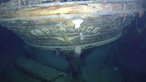  The ship was found four miles south of where it sank