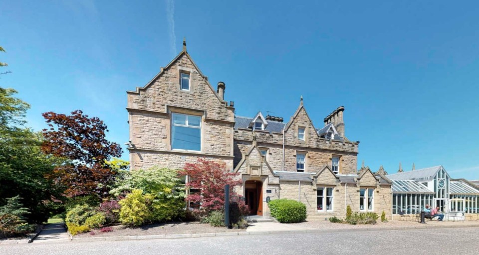 Escape to this traditional Scottish manor for some R&R with your loved one.